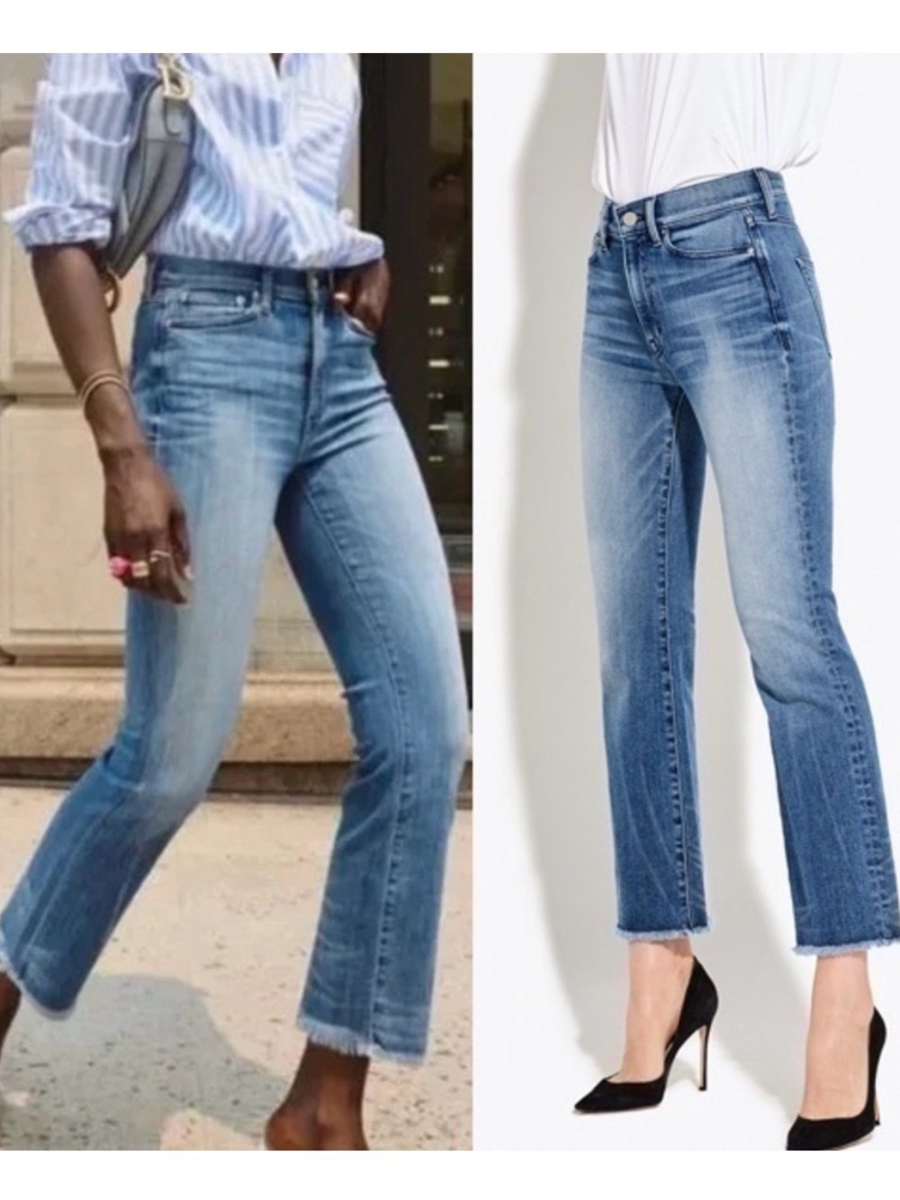 AYR Bomb Pop Light Wash Crop Jeans Clean Girl Denim 30 Y2K Cottagecore Coquette